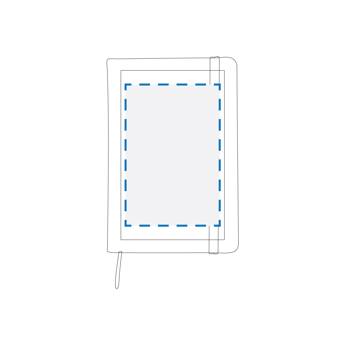Digital Print Decoration Area (Notebook)