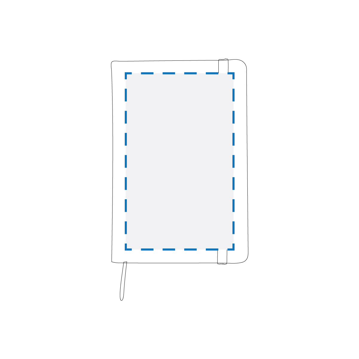 Screen Print Decoration Area (Notebook)