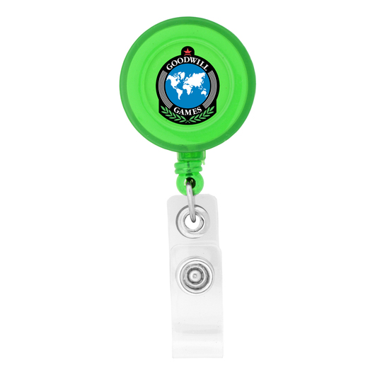 Express Round Retractable Badge Holders